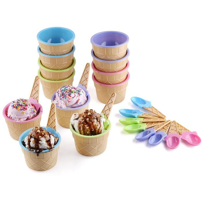 Greenco Ice Cream Dessert Bowls