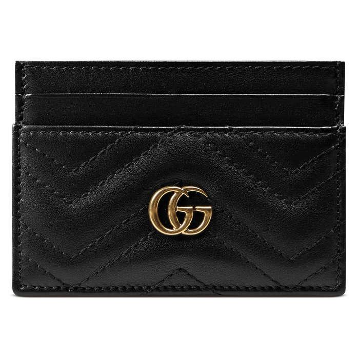 Gucci GG Marmont Matelassé Leather Card Case