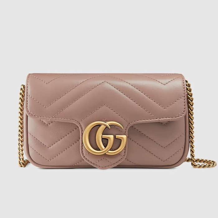 Gucci GG Marmont Matelassé Leather Super Mini Bag