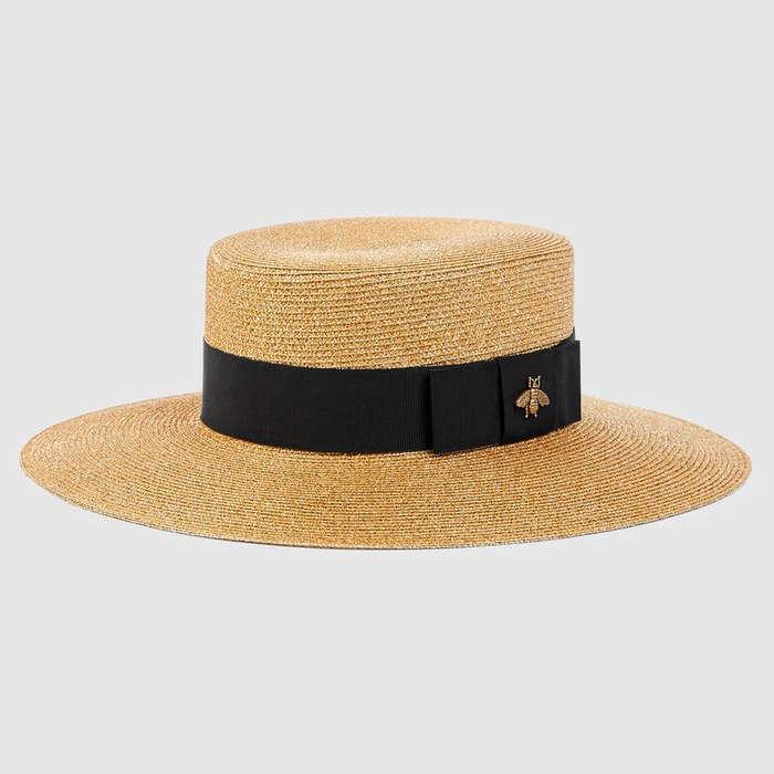 Gucci Lamé Papier Hat