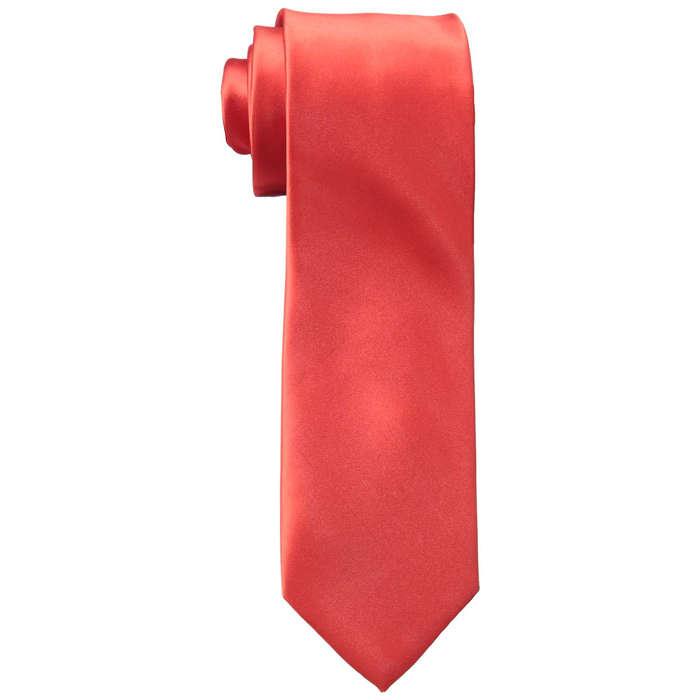 Haggar Washable Satin-Finish Solid Tie