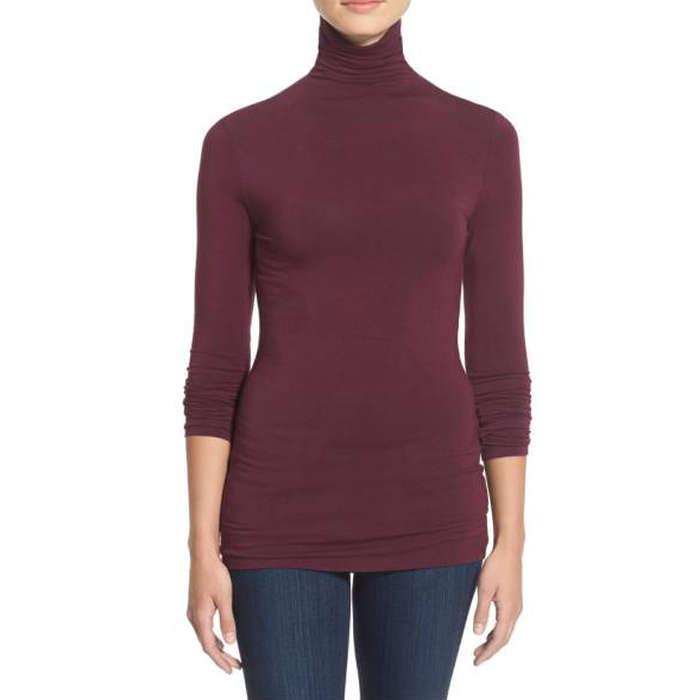 Halogen Long Sleeve Turtleneck