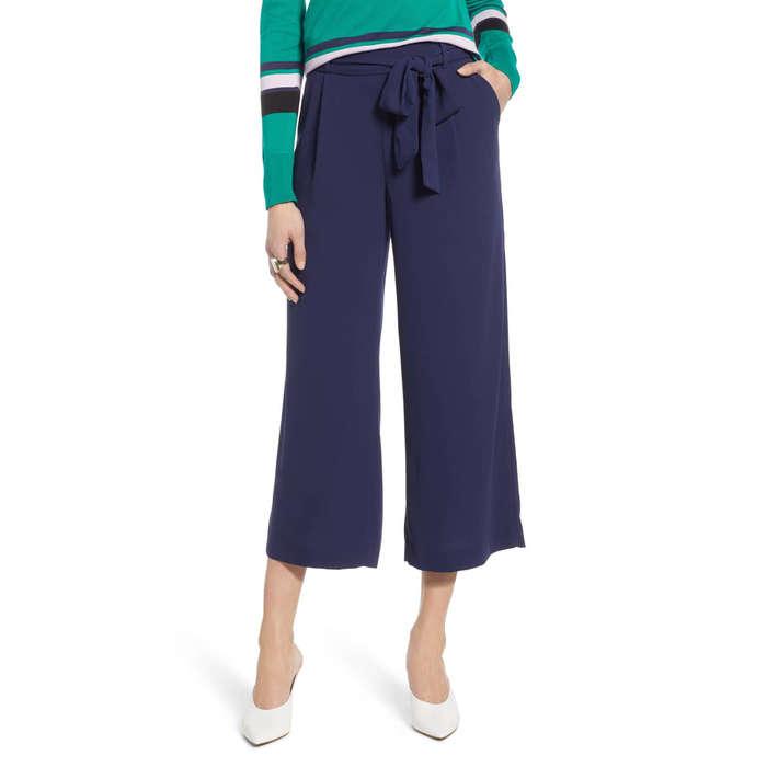 Halogen Wide Leg Crop Pants