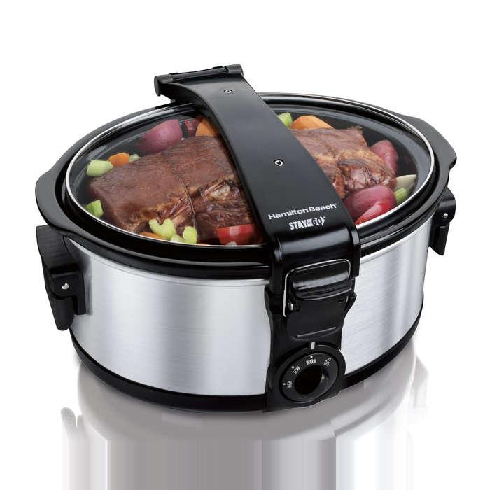 Hamilton Beach Stay or Go Portable Slow Cooker