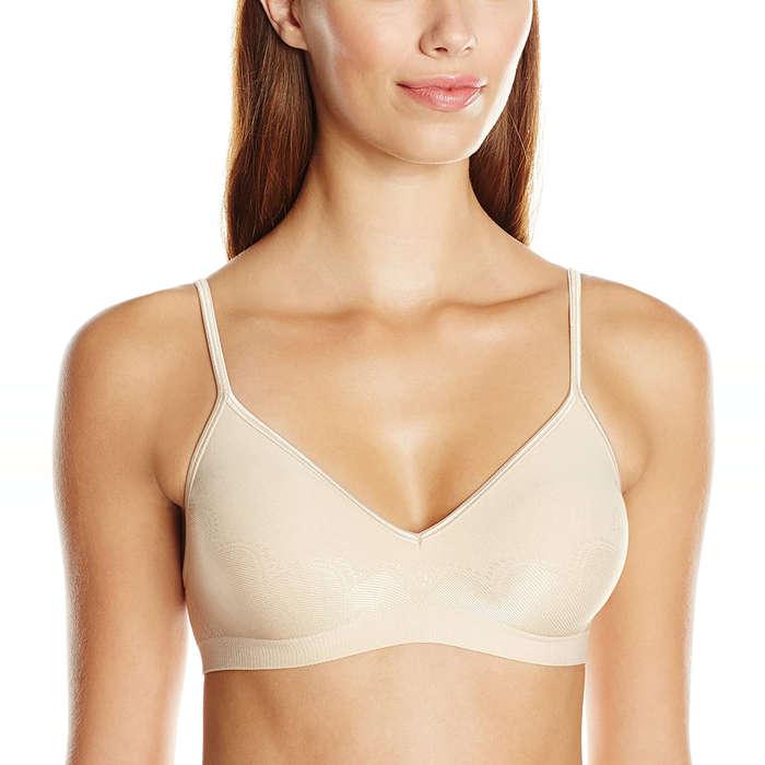 Hanes Ultimate Comfy Support Wirefree Bra