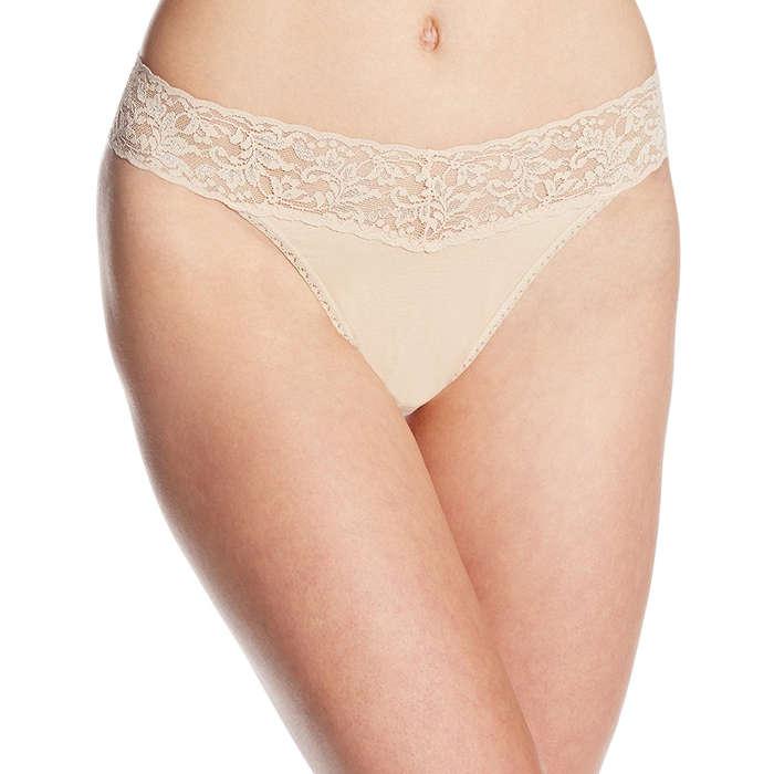 Hanky Panky Cotton Original Rise Thong Panty