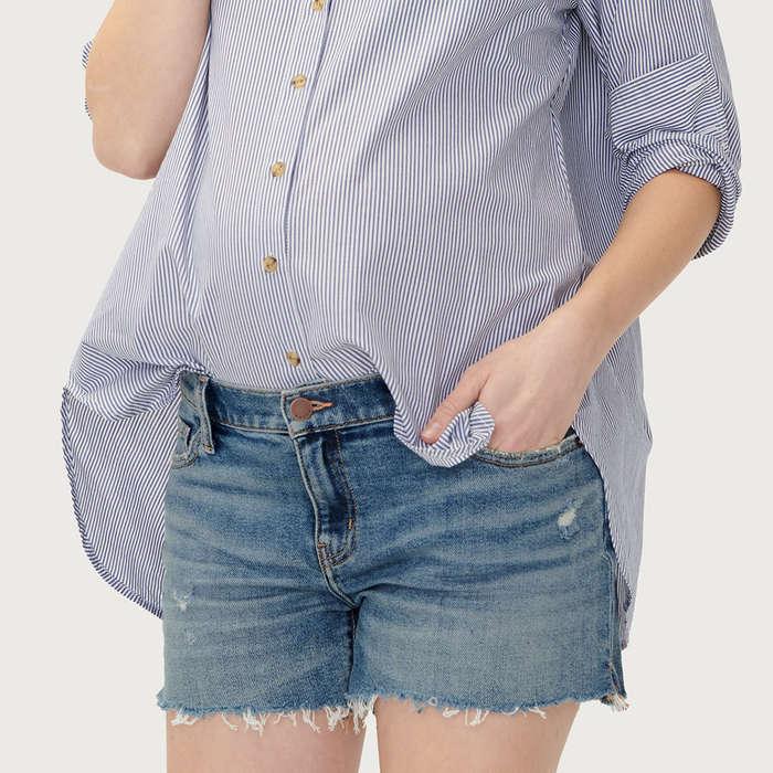 Hatch The Cut Off Maternity Short