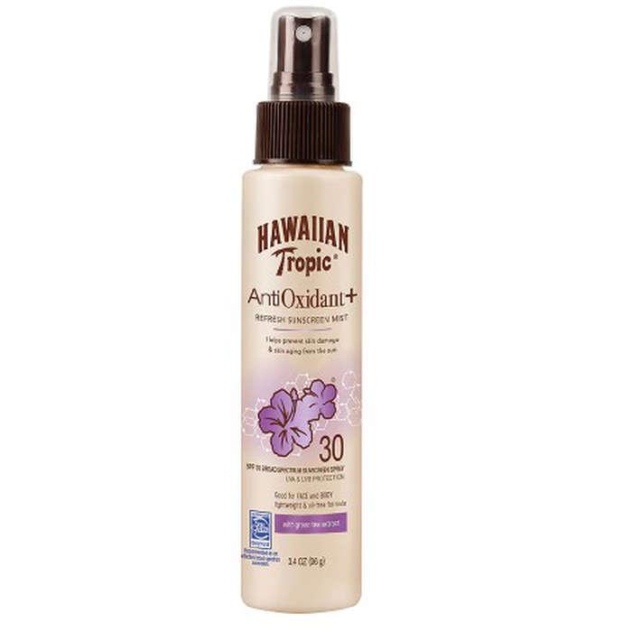 Hawaiian Tropic Antioxidant + Refresh Sunscreen Mist