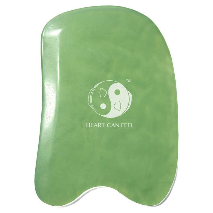 HEARTCANFEEL Jade Gua Sha Scraping Massage Tool