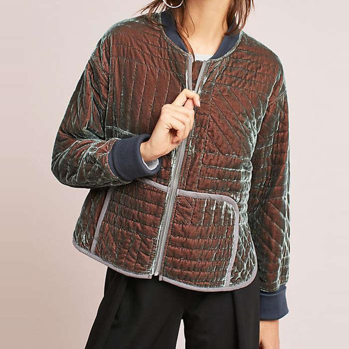 Hei Hei Velvet Quilted Jacket