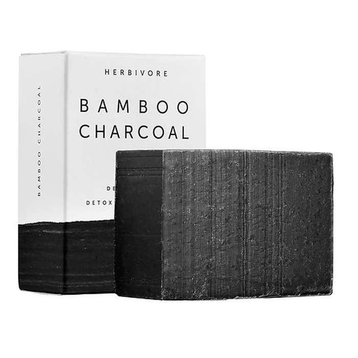 Herbivore Bamboo Charcoal Detoxifying Soap Bar