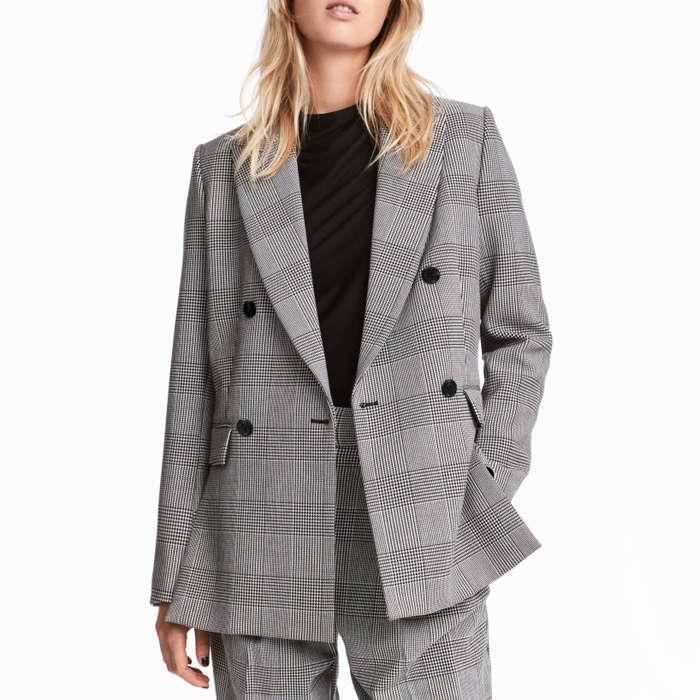 H&M Double-Breasted Blazer