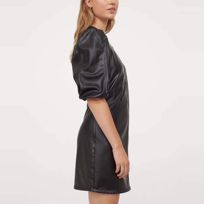 H&M Faux Leather Dress