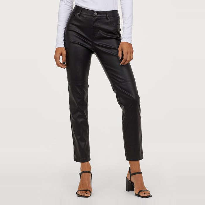 H&M Faux Leather Pants