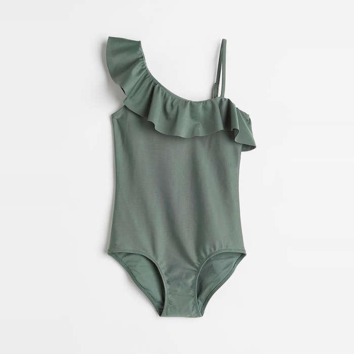 H&M One-Shoulder Swimsuit