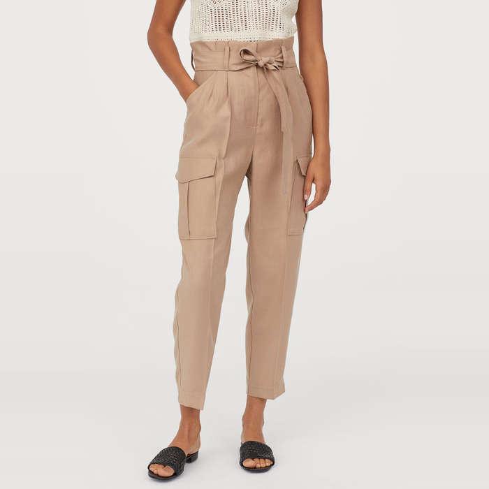 H&M Paper-Bag Pants