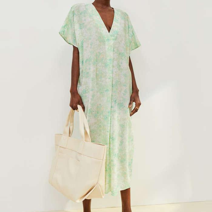 H&M V-Neck Kaftan Dress