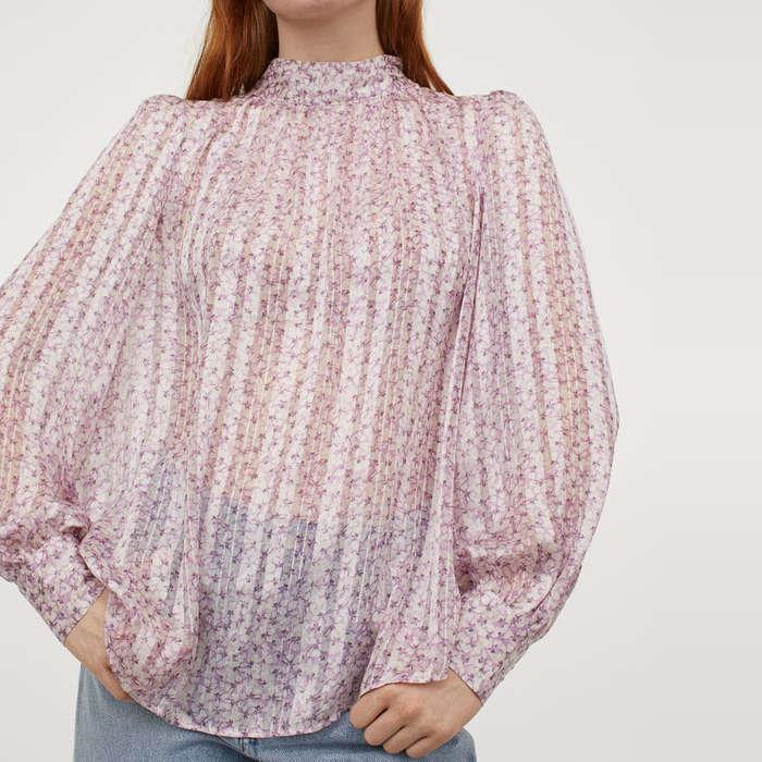 H&M Wide-Cut Blouse