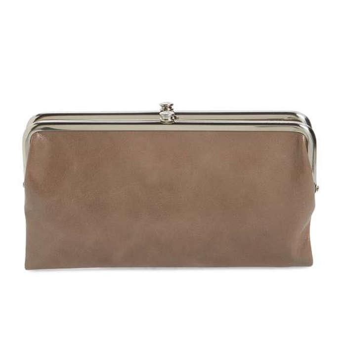 Hobo Lauren Leather Double Frame Clutch