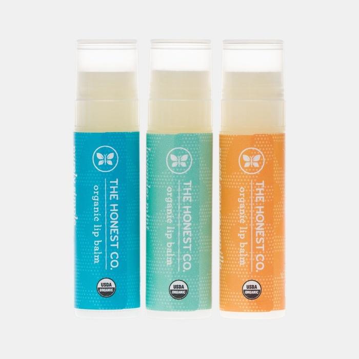 Honest Organic Lip Balm Trio