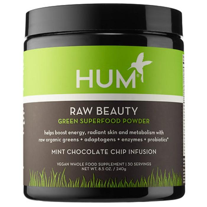 Hum Nutrition Raw Beauty Green Superfood Powder