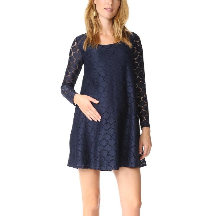 Ingrid & Isabel Dot Lace Maternity Dress