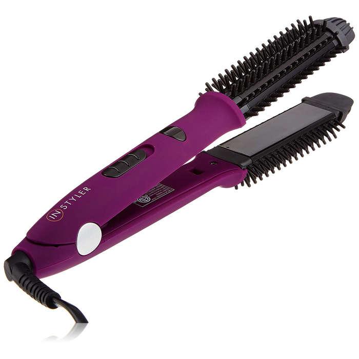 Instyler Ionic Styler Pro Ionic Hot Brush and Ceramic Flat Iron