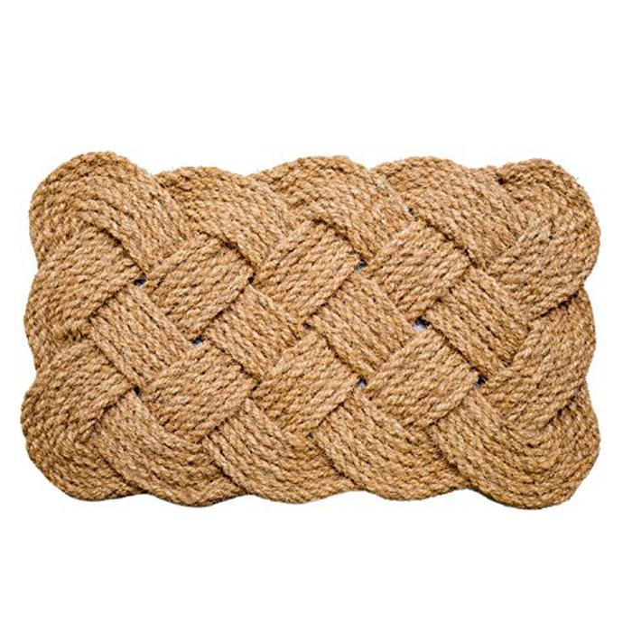 Iron Gate Natural Jute Rope Woven Doormat