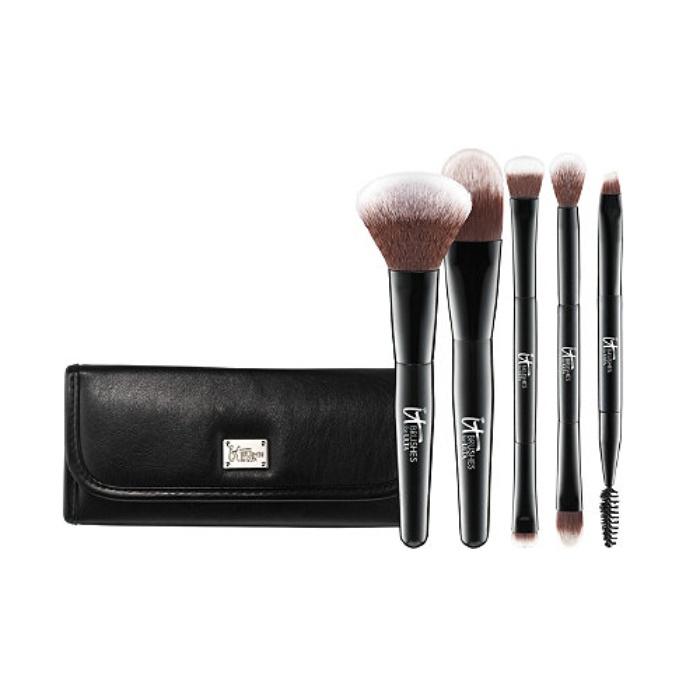 IT Brushes for Ulta Your Multi-Tasker Deluxe Dual-Ended Travel Brush Set