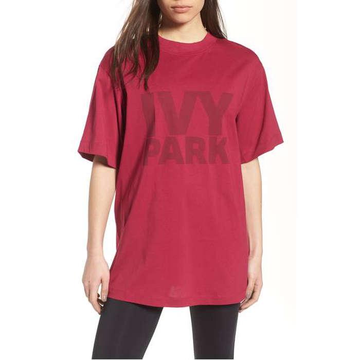 IVY PARK Programme Oversize Logo Tee