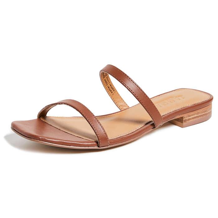 JAGGAR Sprung Double Strap Flats