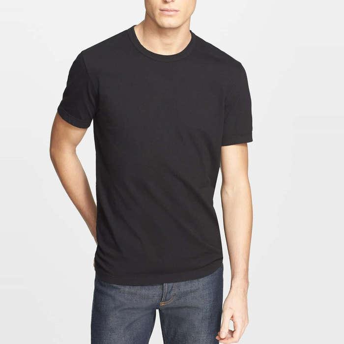 James Perse Crewneck Jersey T-Shirt