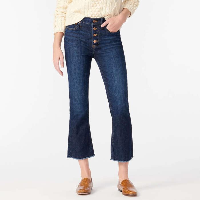 J.Crew 9" Demi-Boot Crop Jean