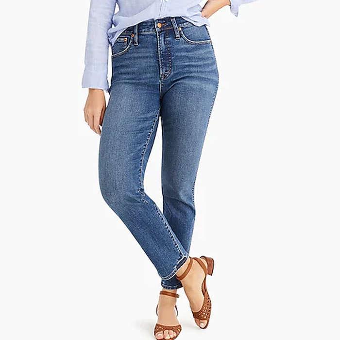 J.Crew Curvy Vintage Slim Straight Jean