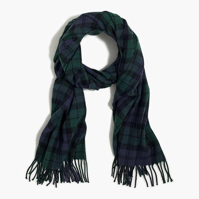 J.Crew Factory Classic Plaid Scarf