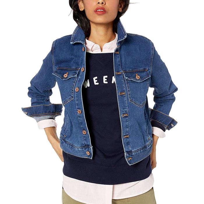 J.Crew Mercantile Cropped Denim Jacket