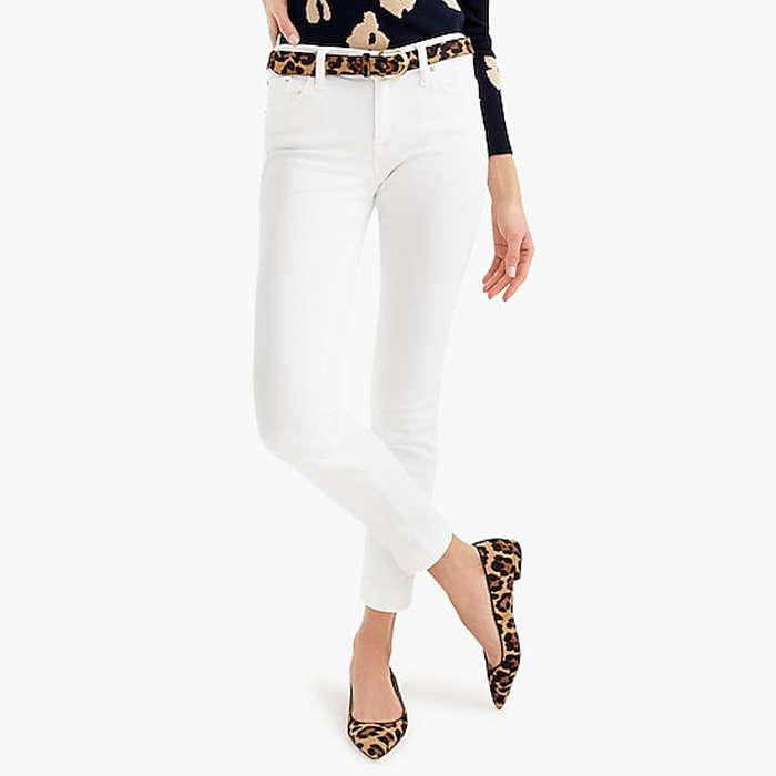 J.Crew Petite 8" Toothpick Jean