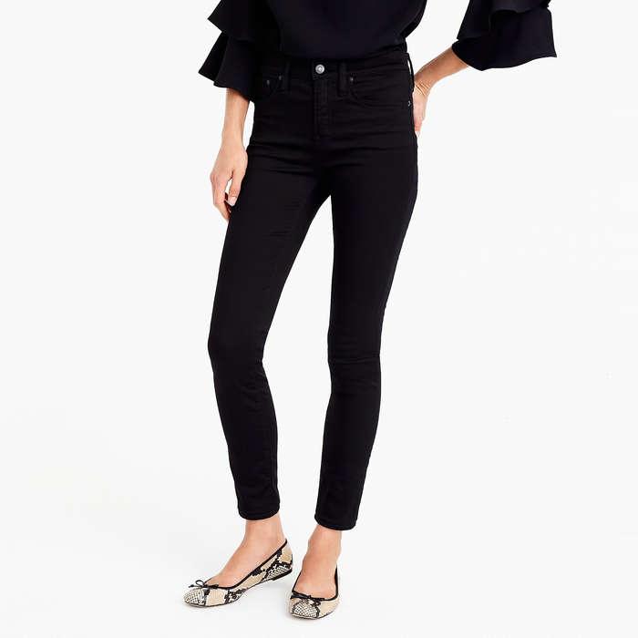 J.Crew Petite 9" High-Rise Stretchy Toothpick Jean