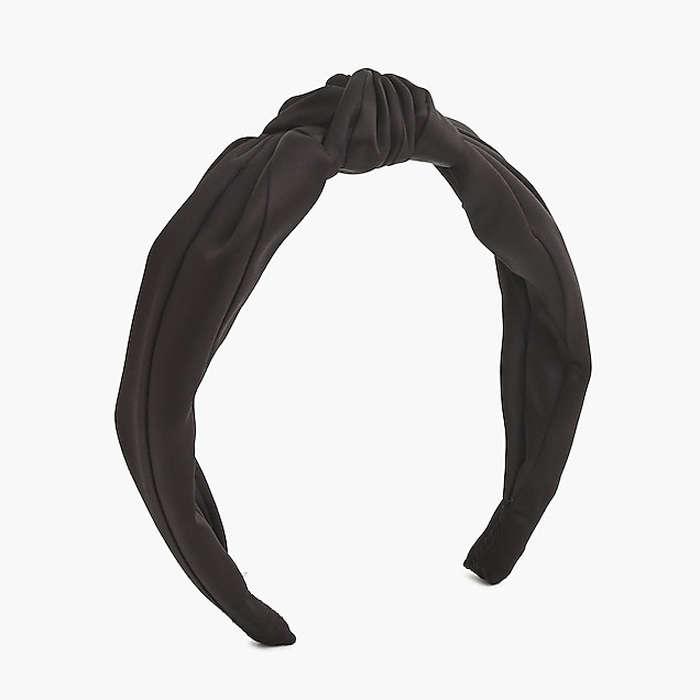 J.Crew Satin Turban Headband