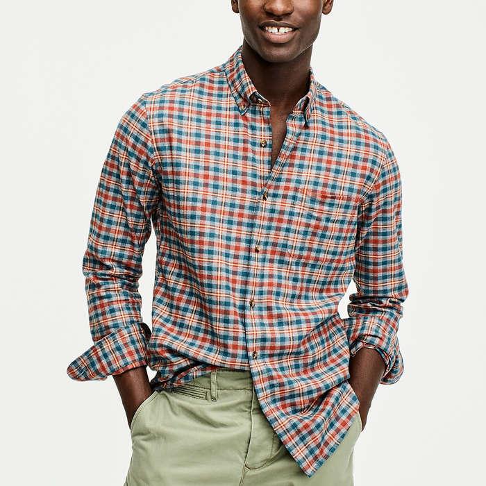 J.Crew Slim Brushed Twill Shirt