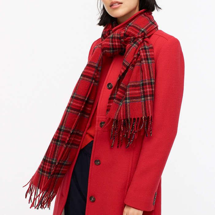 J.Crew Tartan Scarf