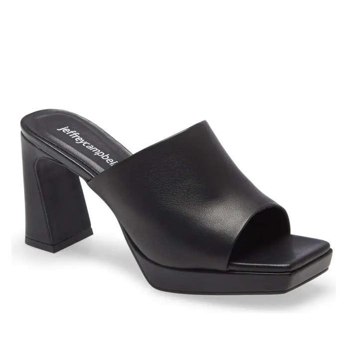 Jeffrey Campbell Caviar Platform Slide Sandal