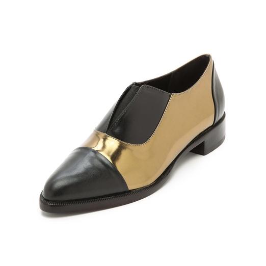 Jenni Kayne Two-Tone Leather Oxfords