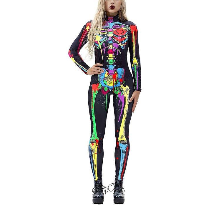 JomeDesign 3D Skeleton Jumpsuit