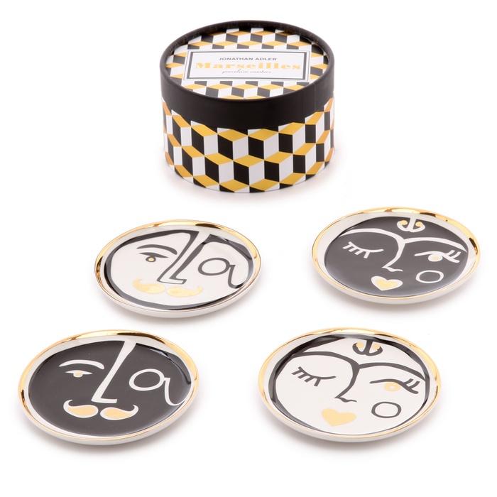 Jonathan Adler Marseilles Coasters