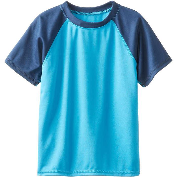 Kanu Surf Boys' Short Sleeve UPF 50+ Rashguard Swim Shirt