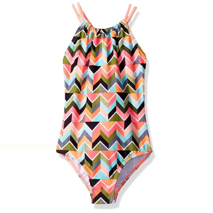 Kanu Surf Jasmine Beach Sport Halter Swimsuit