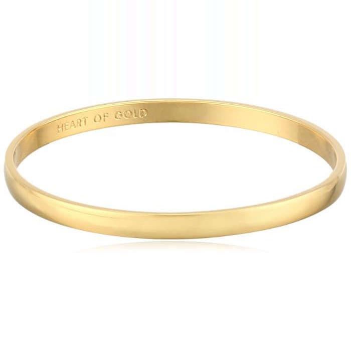 Kate Spade New York Heart of Gold Bangle Bracelet