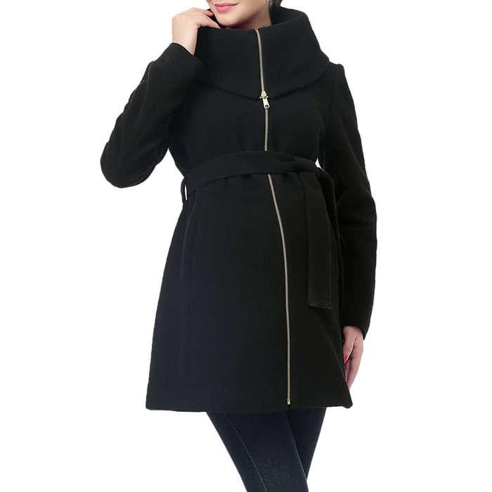 Kimi and Kai Mia High Collar Maternity Coat