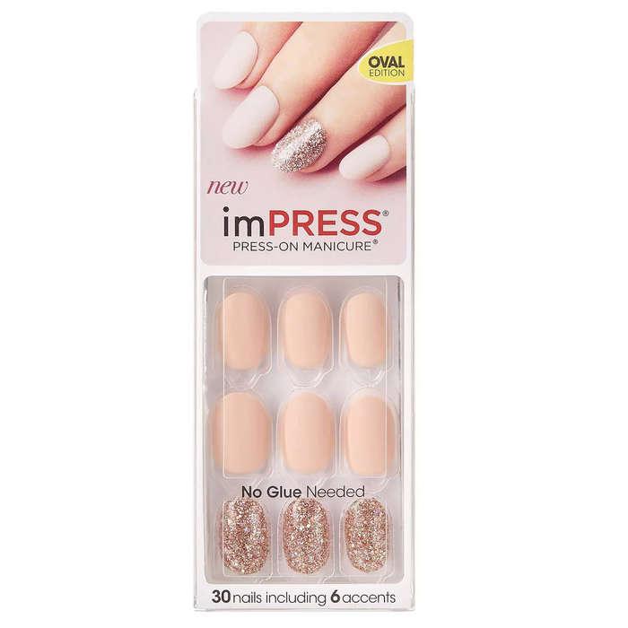 Kiss imPRESS False Nails Lighten Up